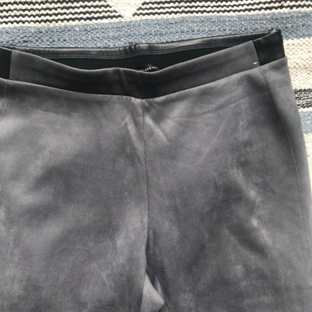 White House Black Market Suede Leggings - Size 6